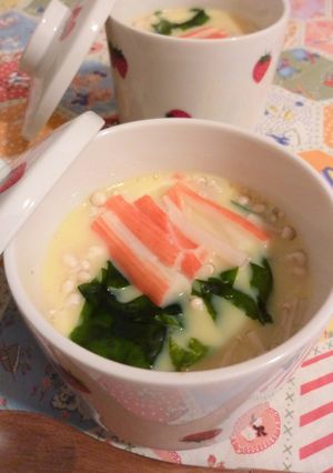 ♫*｡♡かんたん茶碗蒸し♫*｡♡-レシピのメイン写真