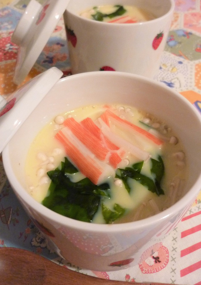♫*｡♡かんたん茶碗蒸し♫*｡♡-レシピのメイン写真