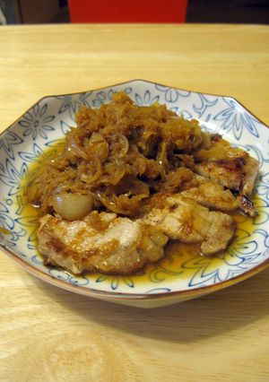 豚ステーキ和風おろしたまねぎソース-レシピのメイン写真