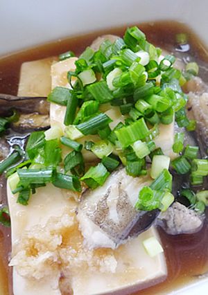 げんげ（幻魚）と豆腐の煮付け-レシピのメイン写真