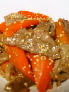 にんじんモリモリ肉炒め♪-レシピのメイン写真