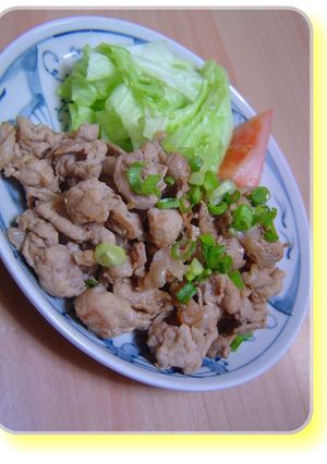 -さっぱり旨っღ豚コマ炒め♥♡--レシピのメイン写真