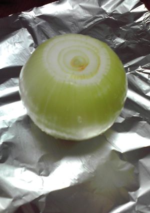タマネギ（野菜）使いかけＯＫの保存-レシピのメイン写真
