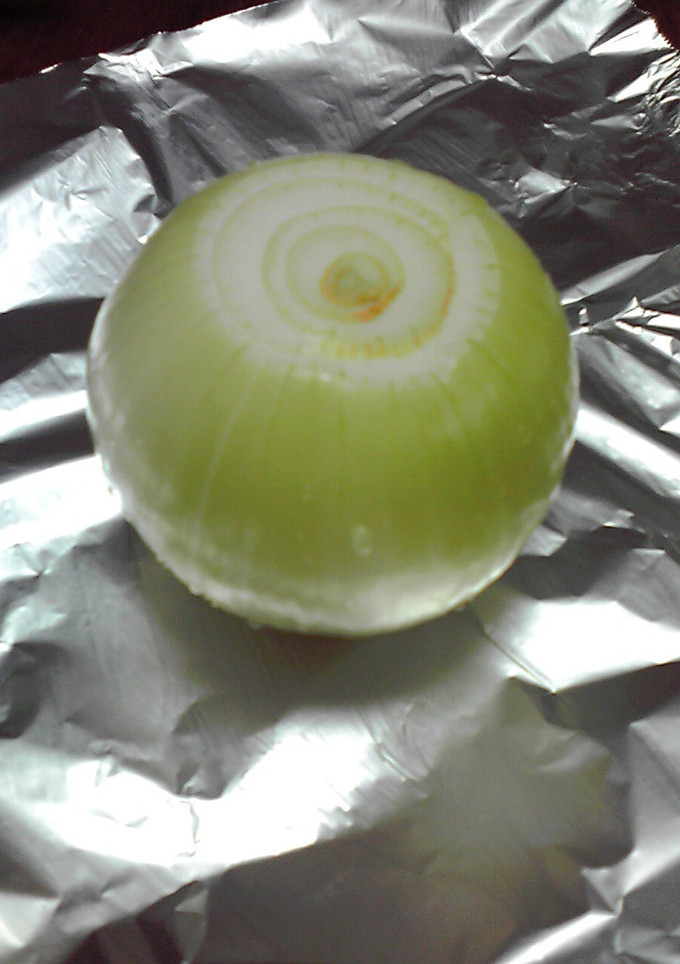 タマネギ（野菜）使いかけＯＫの保存-レシピのメイン写真