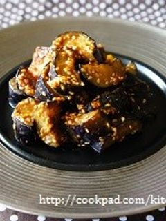 ごはんがすすむ!!なすのごまみそ炒め-レシピのメイン写真