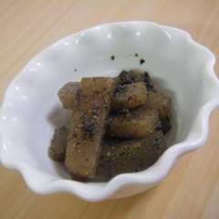 รูปของ お弁当に☆こんにゃくの胡麻和え