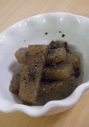 お弁当に☆こんにゃくの胡麻和え-レシピのメイン写真