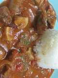 牛すね肉のトマトヨーグルト煮込み