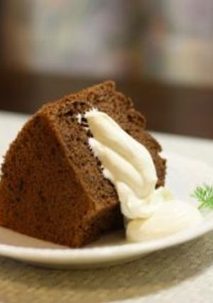 ココアのシフォンケーキ-レシピのメイン写真