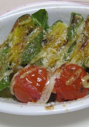 超簡単！野菜のチーズ焼き♪-レシピのメイン写真