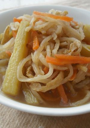 さつま芋入り!切干大根の煮物-レシピのメイン写真