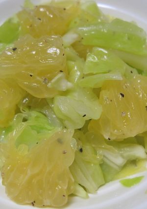 爽やか♪はっさくとキャベツのサラダ!-レシピのメイン写真