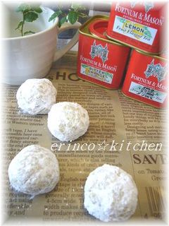 簡単サクサク♪♪紅茶のスノーボール☆-レシピのメイン写真