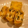 お弁当に★鮭フレークと大葉の卵焼き