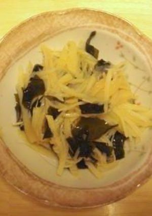 じゃがいもとわかめの酢の物☆-レシピのメイン写真