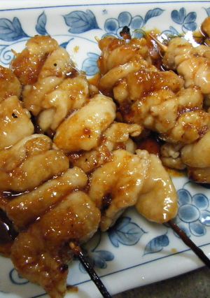 鶏皮捨てないで!!美味しい焼き鳥に♪-レシピのメイン写真