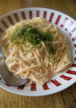 牛乳で簡単！明太子クリームパスタ-レシピのメイン写真