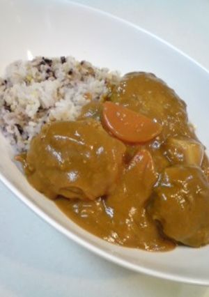 れんこんバーグカレー-レシピのメイン写真