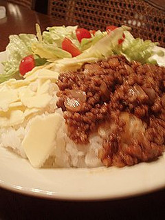 超簡単! タコライス風混ぜご飯♪-レシピのメイン写真