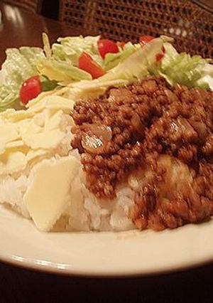 超簡単！　タコライス風混ぜご飯♪-レシピのメイン写真