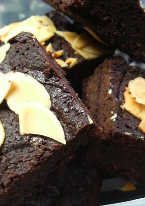 ビター∥きなこのチョコブラウニー-レシピのメイン写真