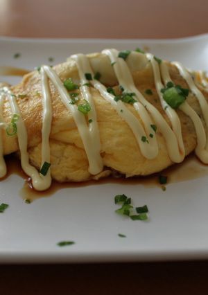 簡単☆ランチにも♪　　*納豆オムレツ*-レシピのメイン写真
