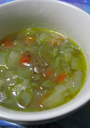 ４種根菜のおかずスープ-レシピのメイン写真