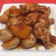 ほくほくЗ 新じゃがと手羽のあまから煮
