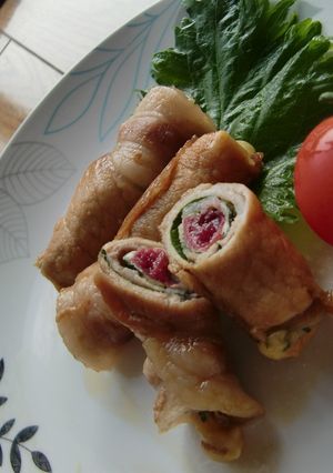 豚肉のシソ巻き-レシピのメイン写真