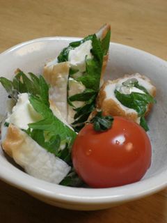簡単おつまみ☆ちくわチーズ&わさび漬け-レシピのメイン写真