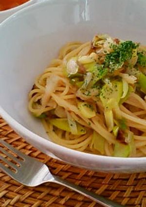 ネギのパスタ-レシピのメイン写真
