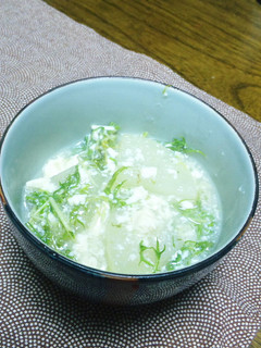 大根と水菜の豆腐そぼろあんかけ-レシピのメイン写真
