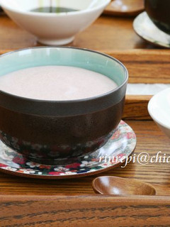 こしあんの柔らかムース 抹茶ソース-レシピのメイン写真