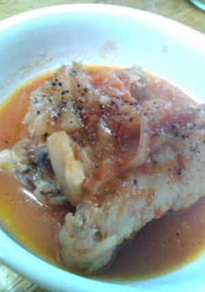 トマト缶de鶏スープ-レシピのメイン写真