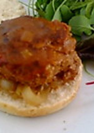煮込みハンバーグ-レシピのメイン写真