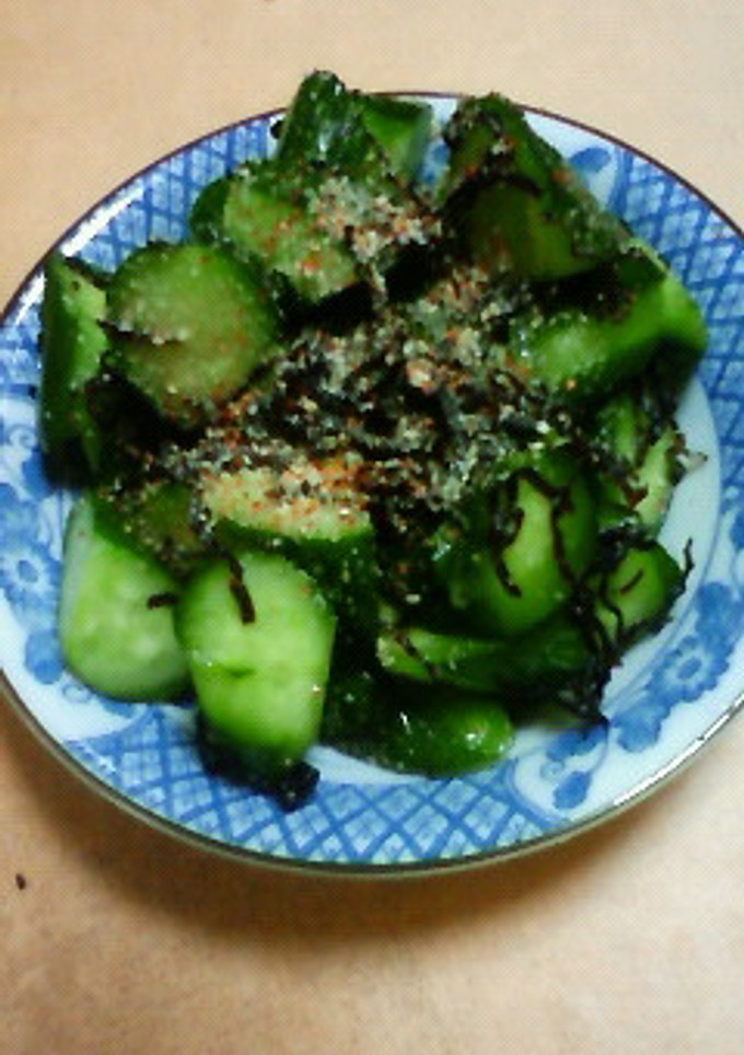 超簡単！きゅうりと塩昆布の和え物-レシピのメイン写真