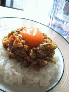 夏野菜のドライカレー。-レシピのメイン写真