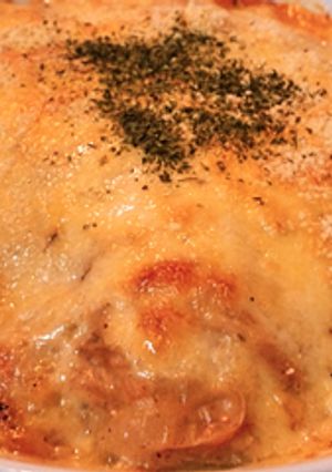 たまねぎいっぱいソースの鮭カニかまドリア-レシピのメイン写真