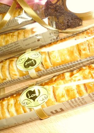 ながーいスティックパイ＊かぼちゃチーズ＊-レシピのメイン写真