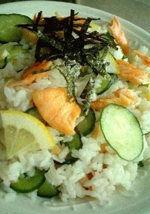 鮭・レモンのちらし寿司-レシピのメイン写真