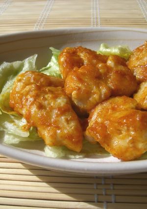 鶏胸肉の❤ふんわりカレーケチャップ照焼き-レシピのメイン写真