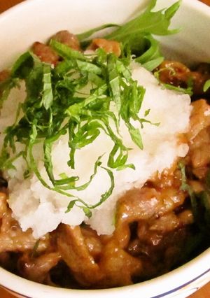 ランチに♪豚のみぞれ南蛮丼-レシピのメイン写真