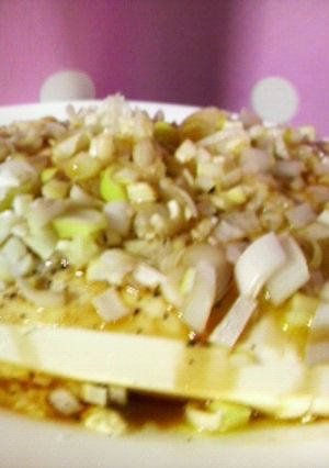 レンジで簡単♪　豆腐ステーキ?!-レシピのメイン写真