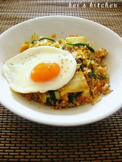 キムチ炒飯-レシピのメイン写真