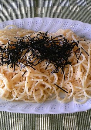 簡単シンプル♪たらこスパゲティー-レシピのメイン写真