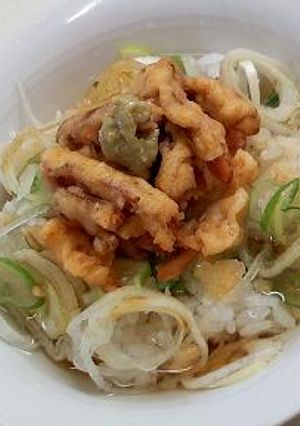 いか天茶漬け-レシピのメイン写真