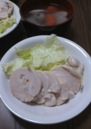 簡単鳥ハムと和風ポトフ-レシピのメイン写真