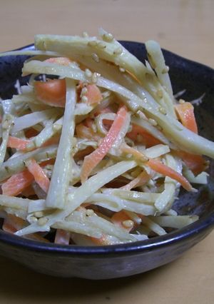みずっぽくないごぼうサラダ-レシピのメイン写真