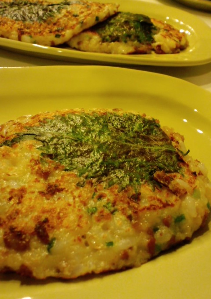 とろろご飯のふわとろお焼き-レシピのメイン写真