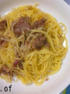 ■簡単!お店より美味!ペペロンチーノ風■-レシピのメイン写真